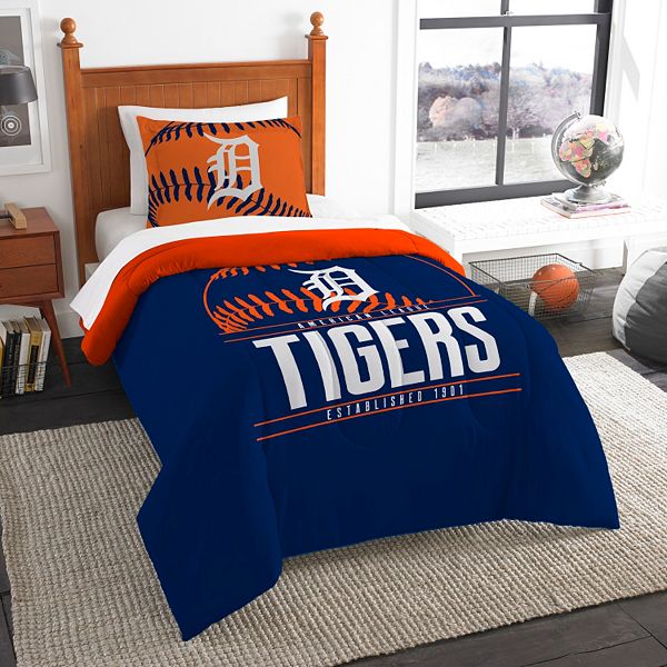 Комплект постельного белья Detroit Tigers Grand Slam, двуспальный, размер 162 х 218 см The Northwest