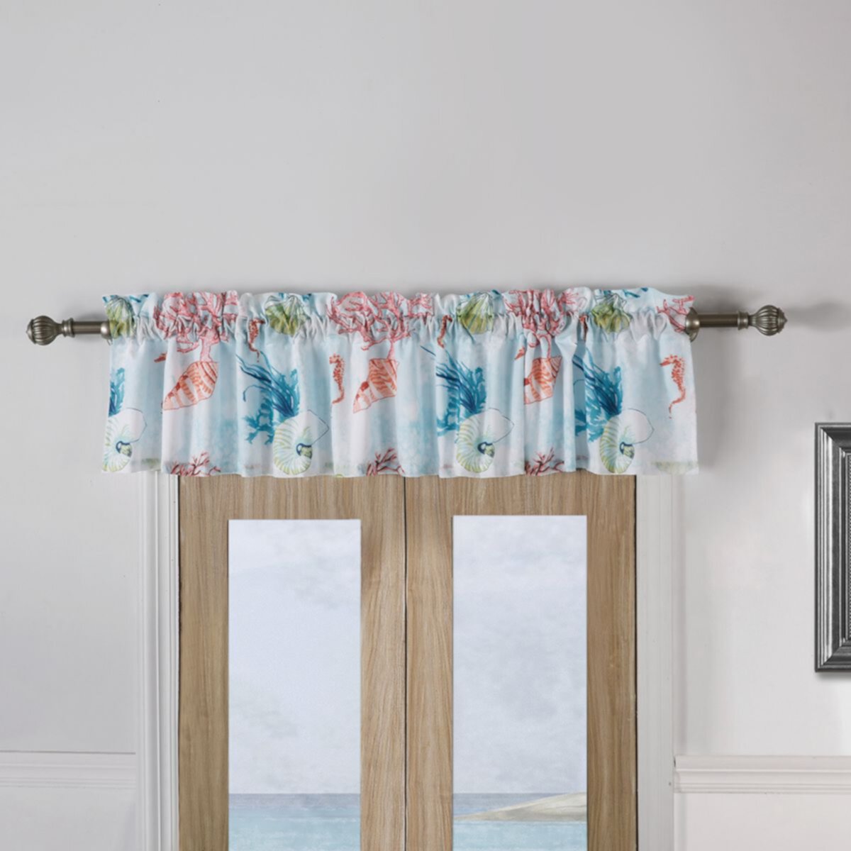 Босоногое бунгало Sarasota Window Valance Barefoot Bungalow