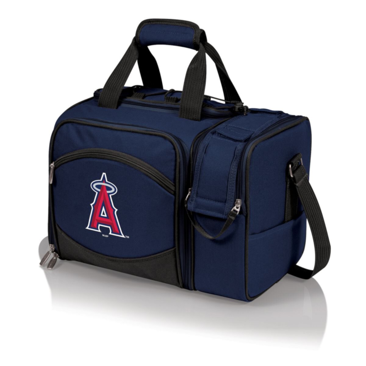 Пикник Time Los Angeles Angels of Anaheim Malibu Корзина для пикника Cooler Set Picnic Time