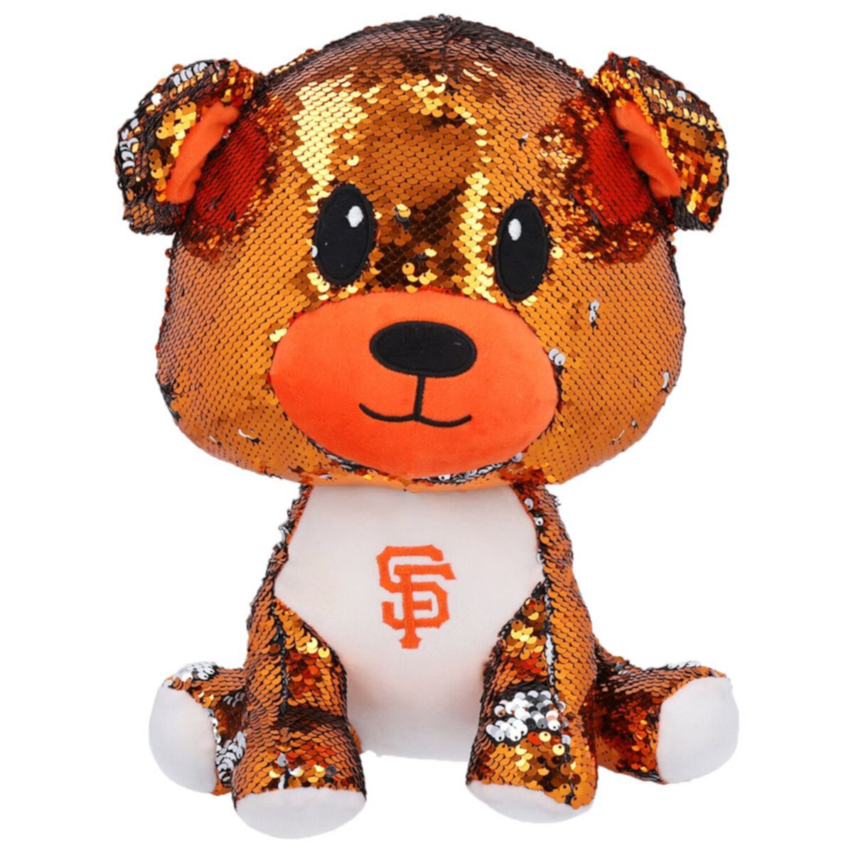 Плюшевый медведь с пайетками FOCO San Francisco Giants Unbranded