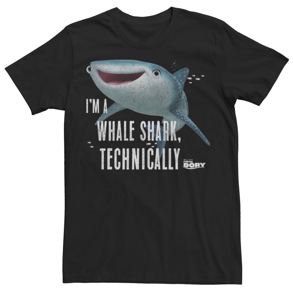 Мужская футболка Disney / Pixar Finding Dory I'm A Whale Shark Technically Disney