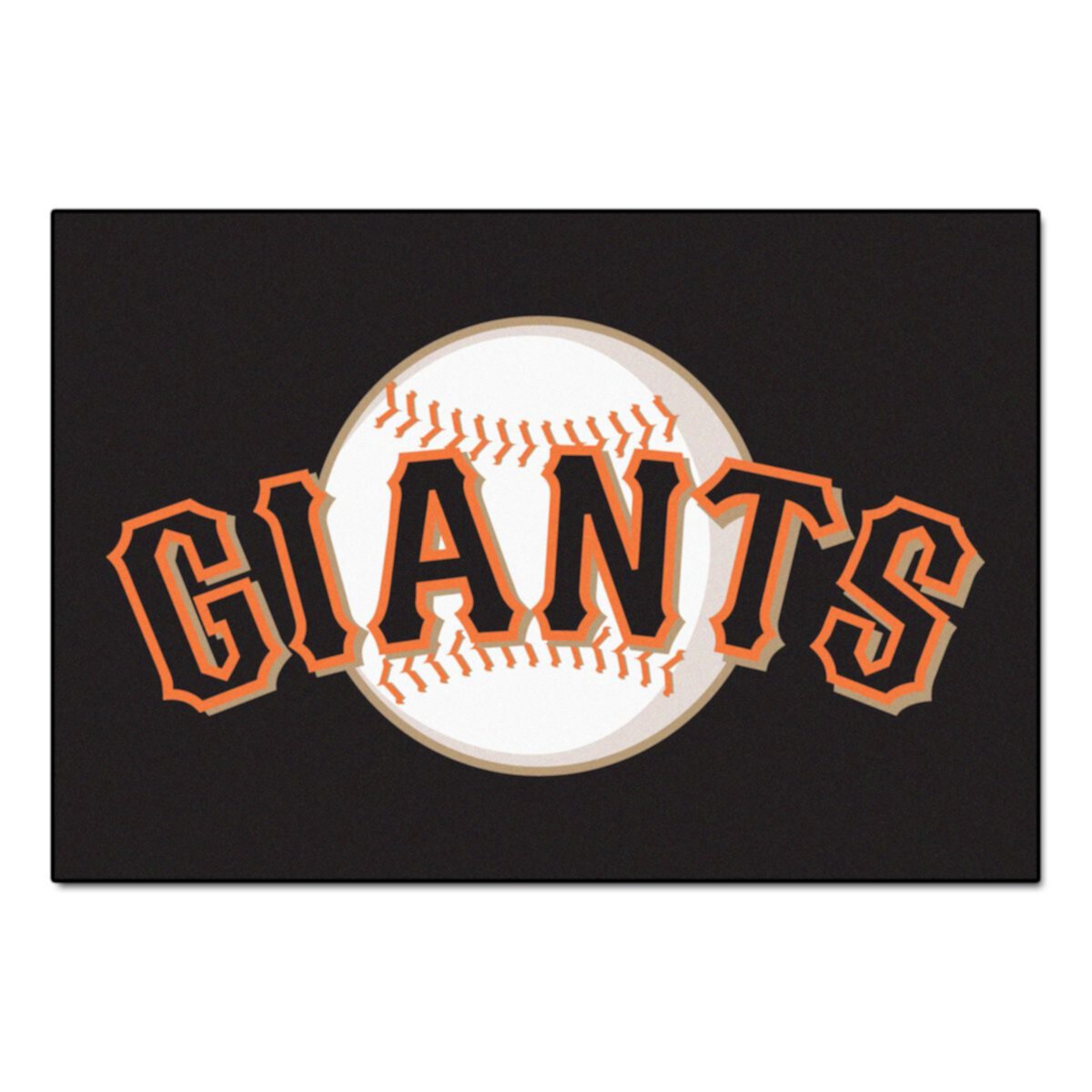 Противоскользящий коврик с логотипом San Francisco Giants, 48 см x 76 см Fanmats