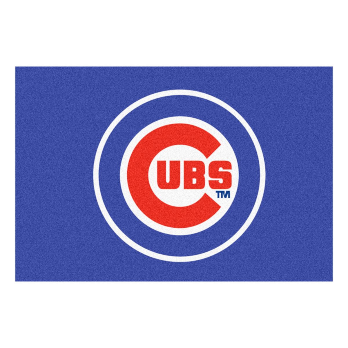 Спортивный коврик Chicago Cubs, 48 см х 76 см, с нескользящей основой, нейлоновый Fanmats