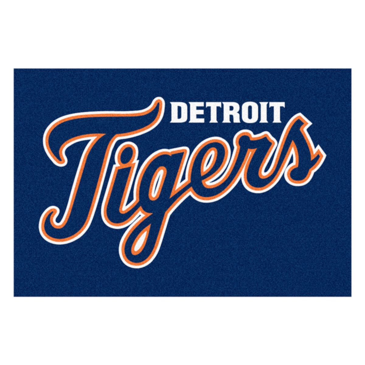 Нейлоновый ковер с логотипом Detroit Tigers, 48 см х 76 см, нескользящая основа Fanmats