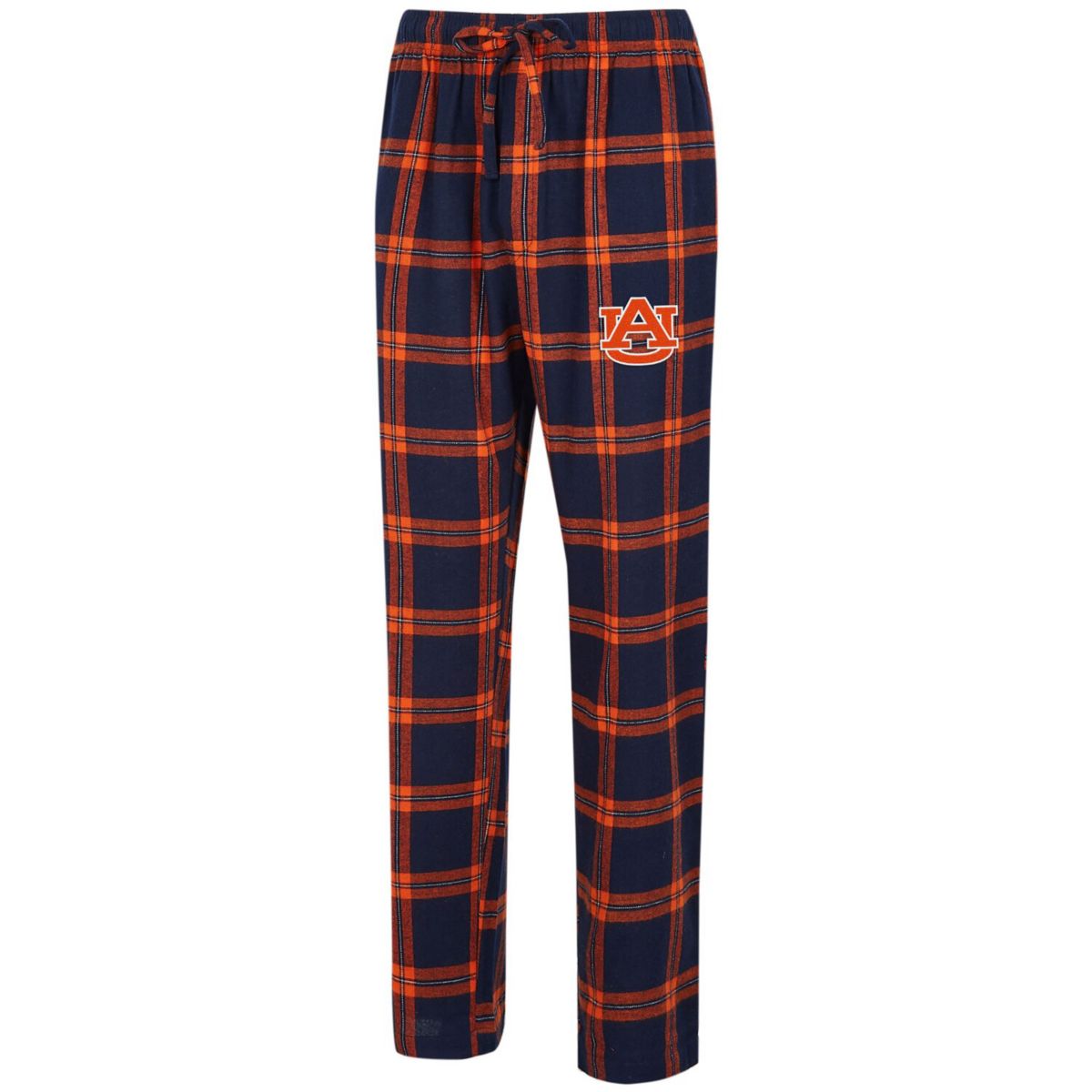 Мужские концепции Sport Navy / Orange Auburn Tigers Большие и высокие фланелевые брюки Homestretch Unbranded