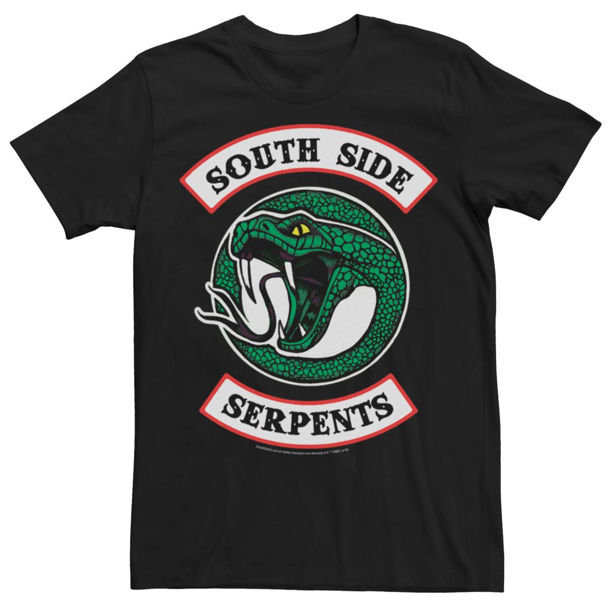 Включи south side. Футболка Serpents. Riverdale Southside Serpents. Ривердейл футболка змеи. Футболка змеев из Ривердейл.