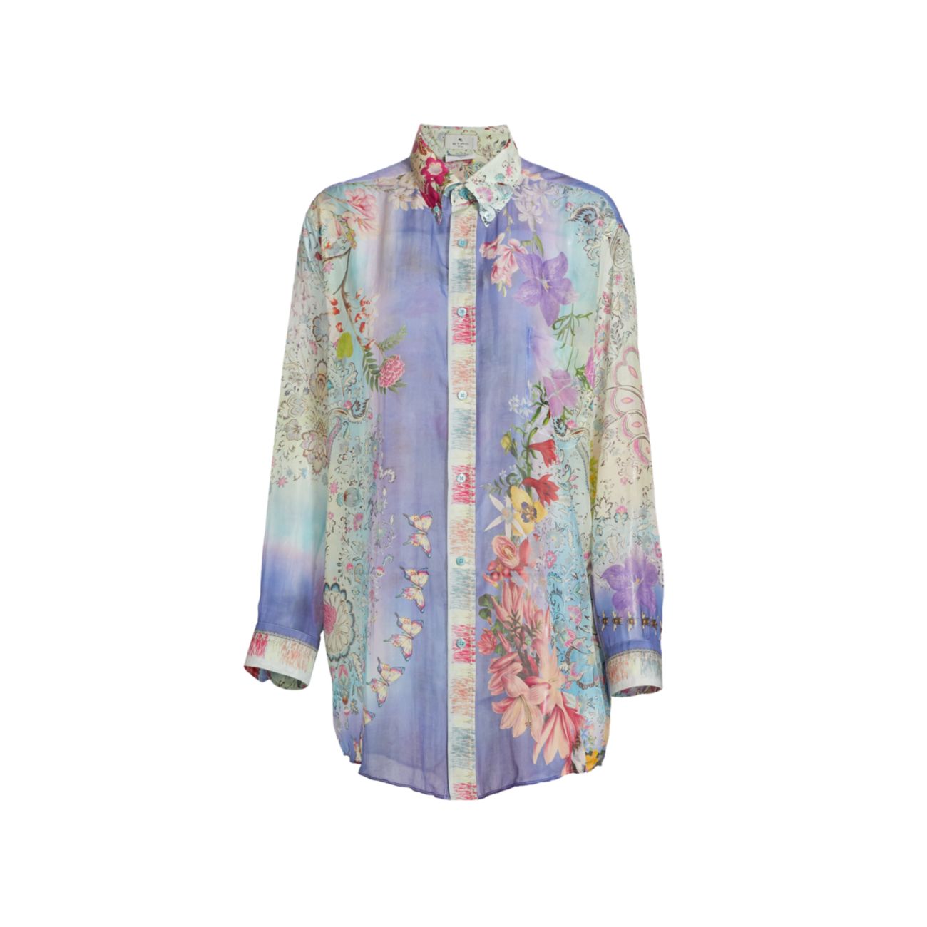 Camicia Floral & amp; Рубашка с пейсли Etro