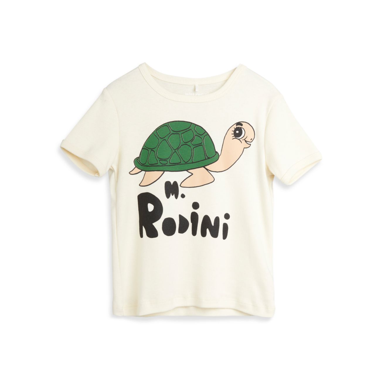 Little Kid's & amp; Детская футболка из органического хлопка с черепахой Mini rodini