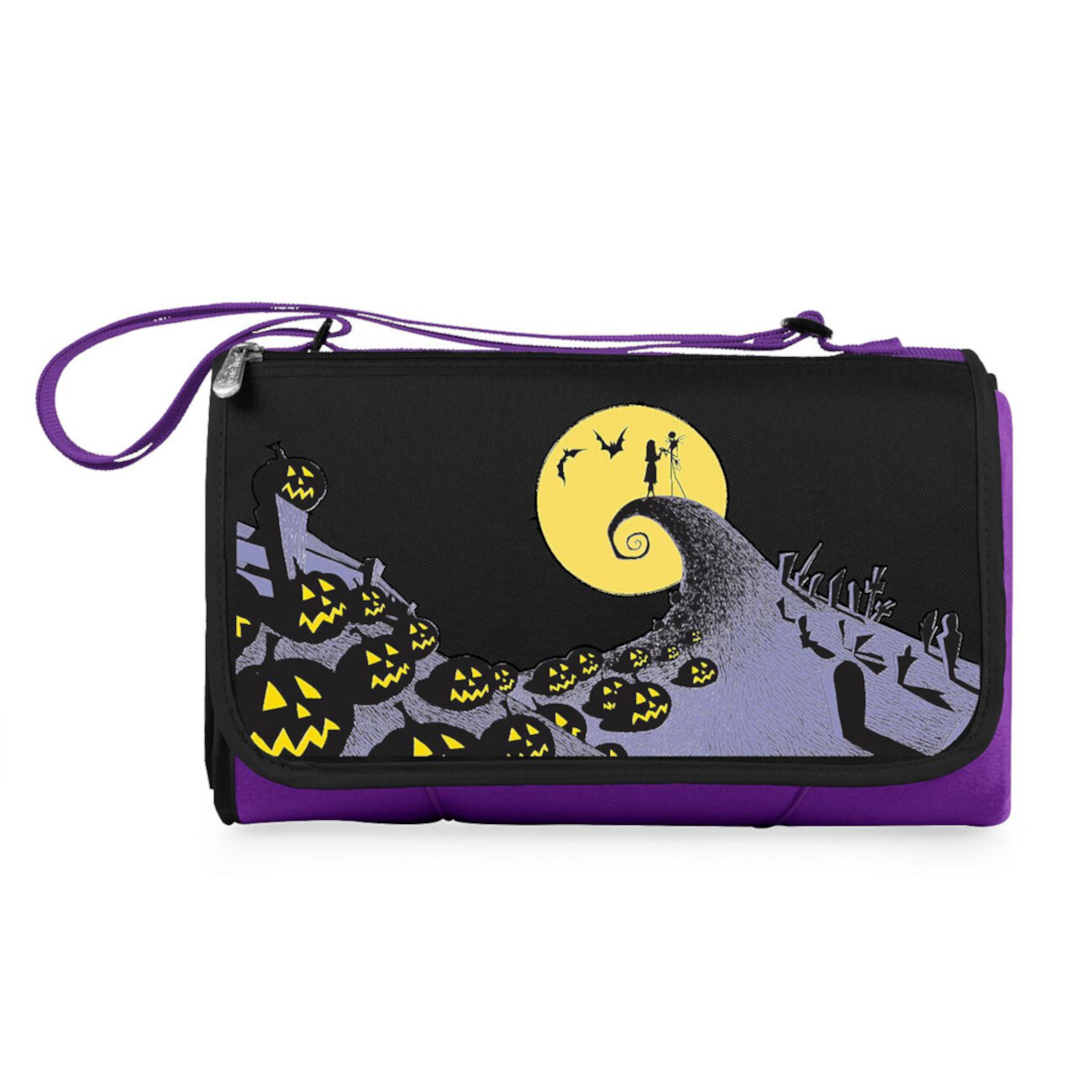 Oniva® by Disney's Nightmare Before Christmas Одеяло с объемным принтом Jack Одеяло для пикника на открытом воздухе Picnic Time