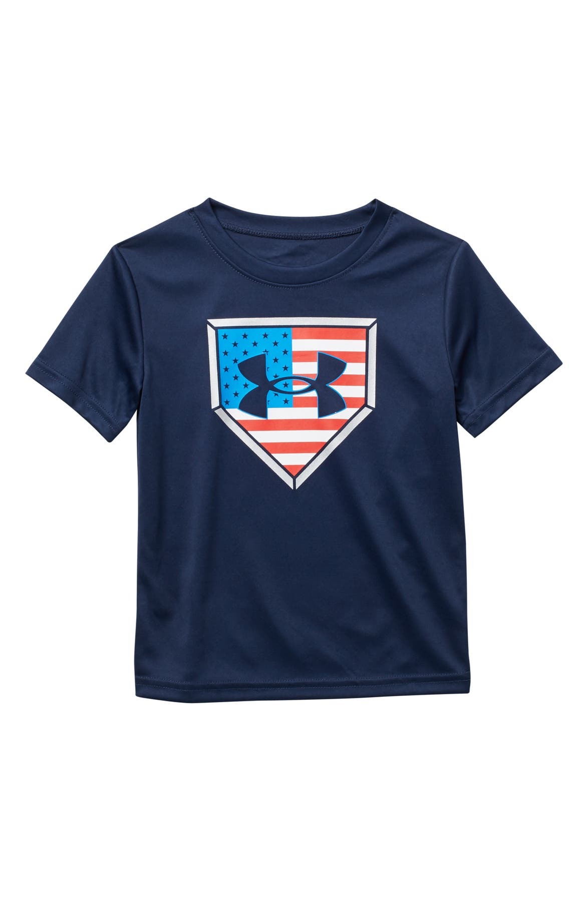 Купить Детские футболки Flag Print Homeplate Graphic T-Shirt Under ...