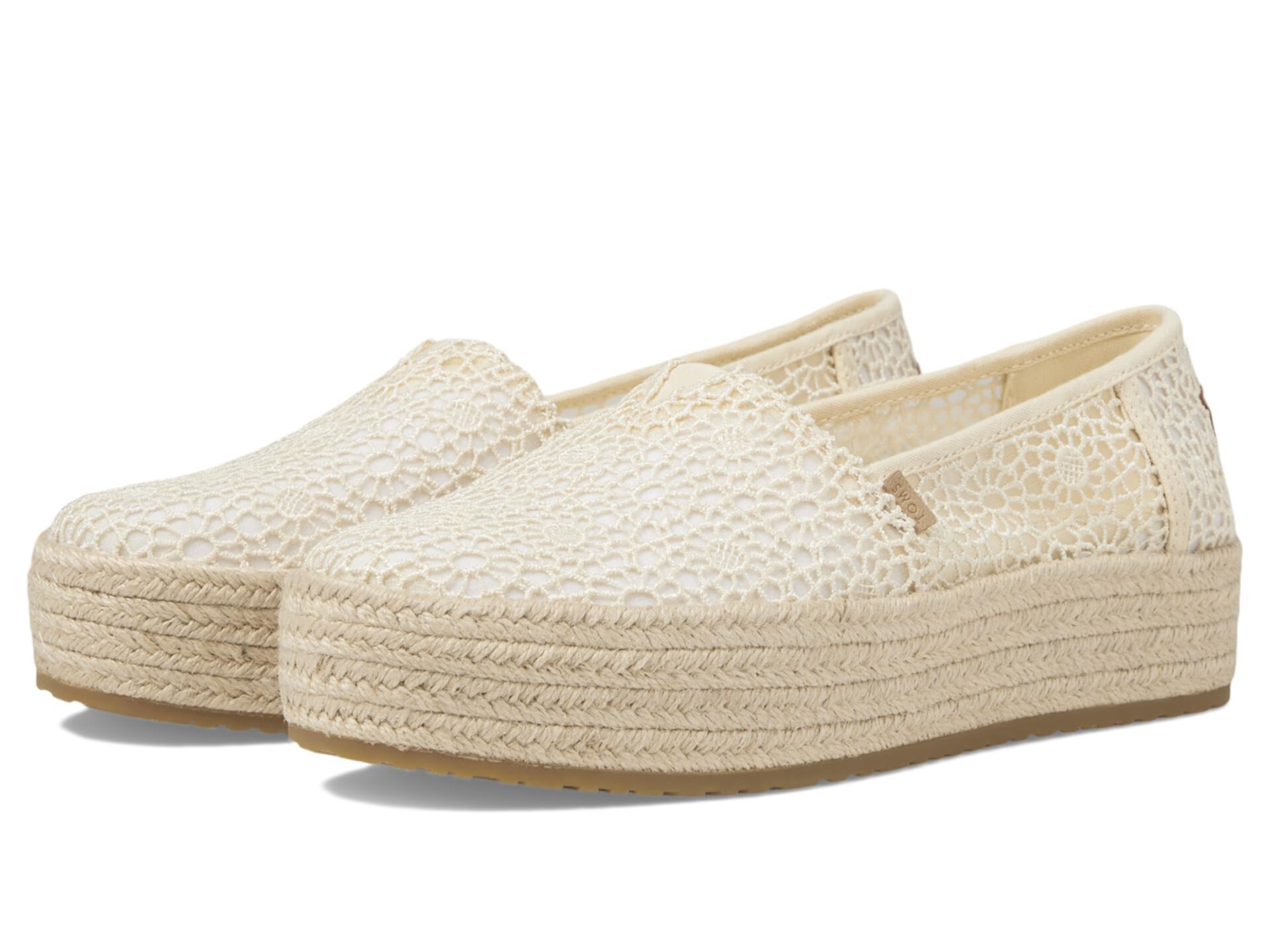 Туфли Toms Valencia с платформой и амортизирующей стелькой OrthoLite для комфортного ношения Toms