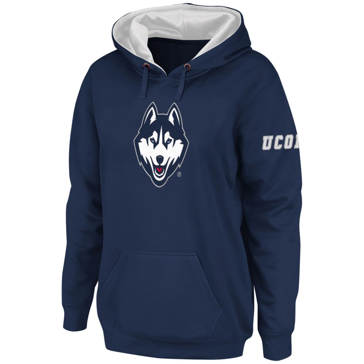 Женская Футболка Stadium Athletic UConn Huskies Big Logo Pullover Hoodie Stadium Athletic