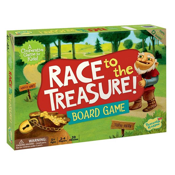 Настольная игра Race To The Treasure! от Peaceable Kingdom Peaceable Kingdom