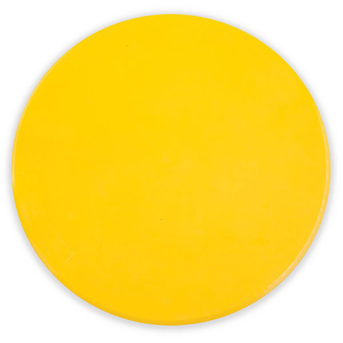 Точечный маркер Poly, 9 дюймов, желтый — упаковка из 12 шт. HappyHealth