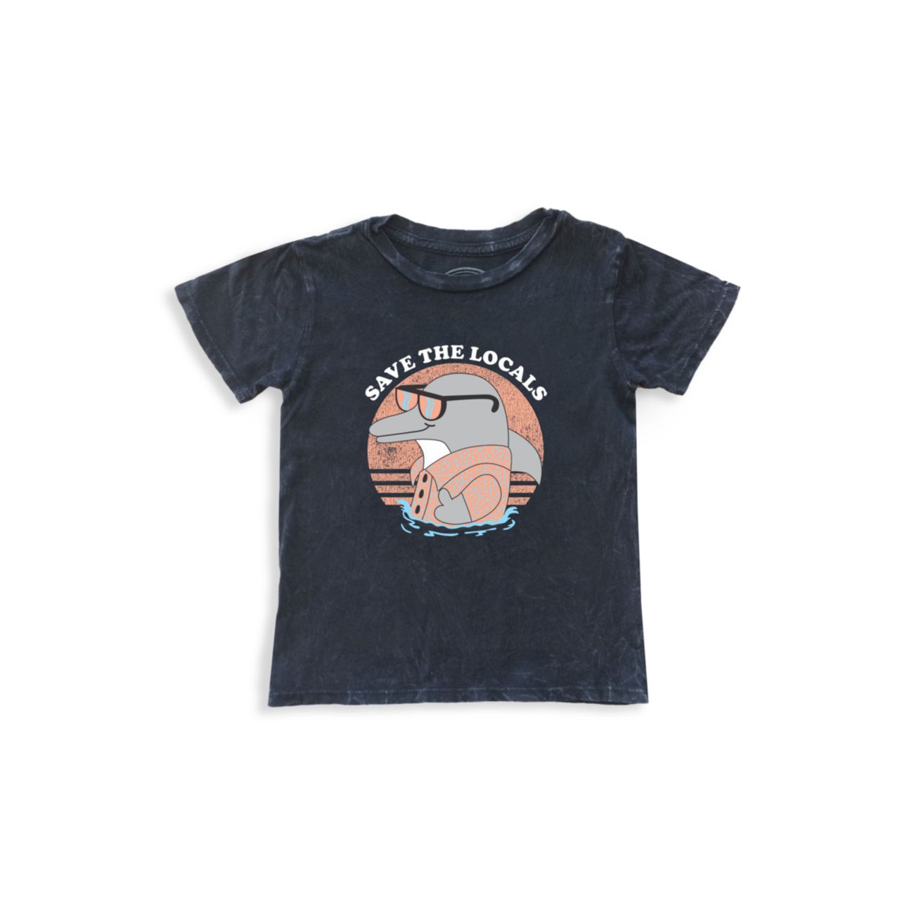 Little Boy's & amp; Хлопковая футболка Boy's Save The Locals Tiny Whales