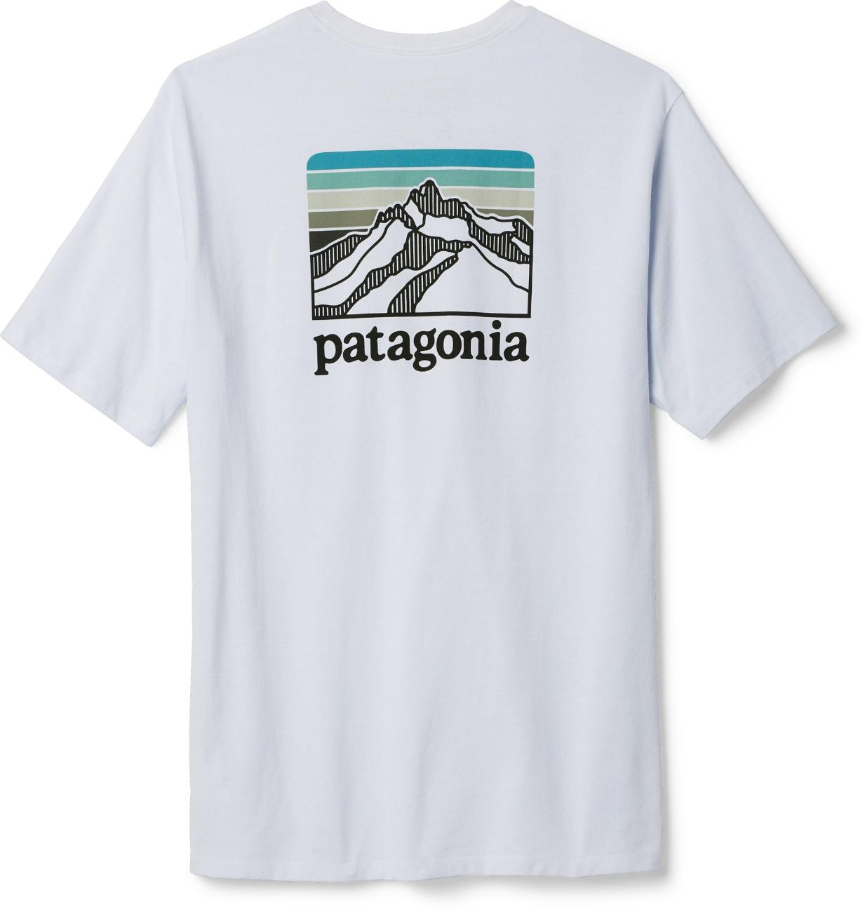 Футболка Line Logo Ridge Pocket Responsibili-Tee - Мужская Patagonia