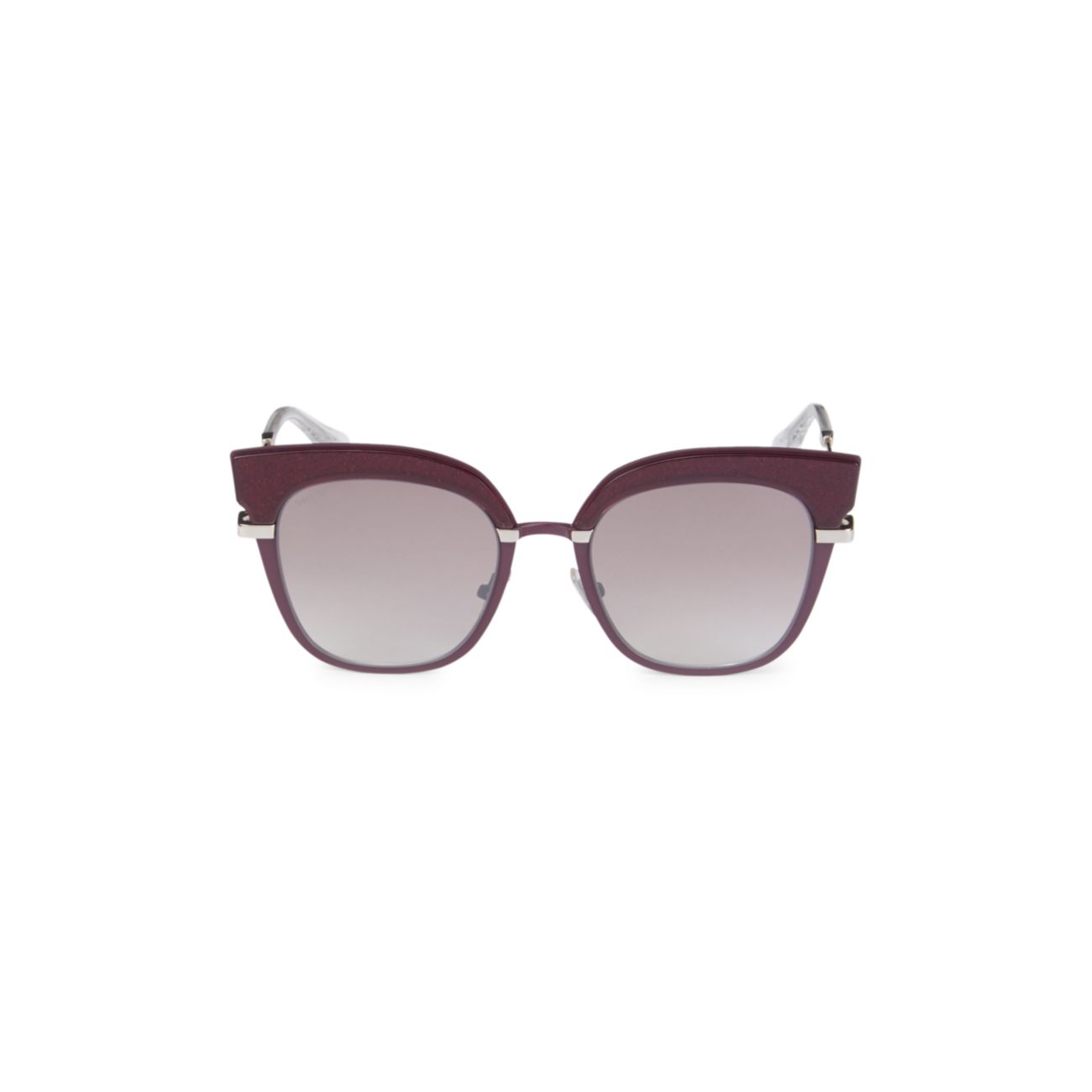 Розовые солнцезащитные очки в оправе "кошачий глаз" 51 мм Jimmy Choo