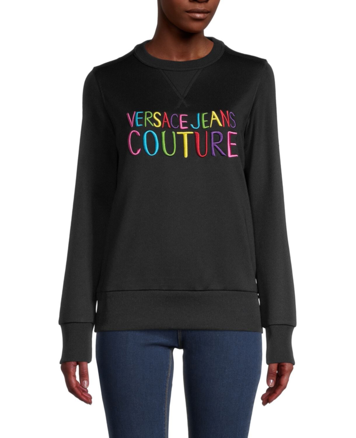 Толстовка с логотипом Versace Jeans Couture