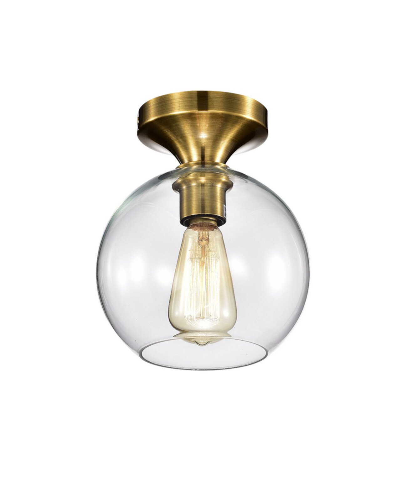 Горден 7,9-дюймовая люстра для установки заподлицо с 1 лампой для внутреннего освещения с комплектом светильников Home Accessories