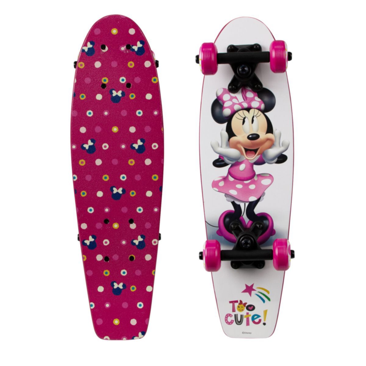 Disney's Minnie Mouse Kids 21-Inch Complete Skateboard by PlayWheels Unbranded