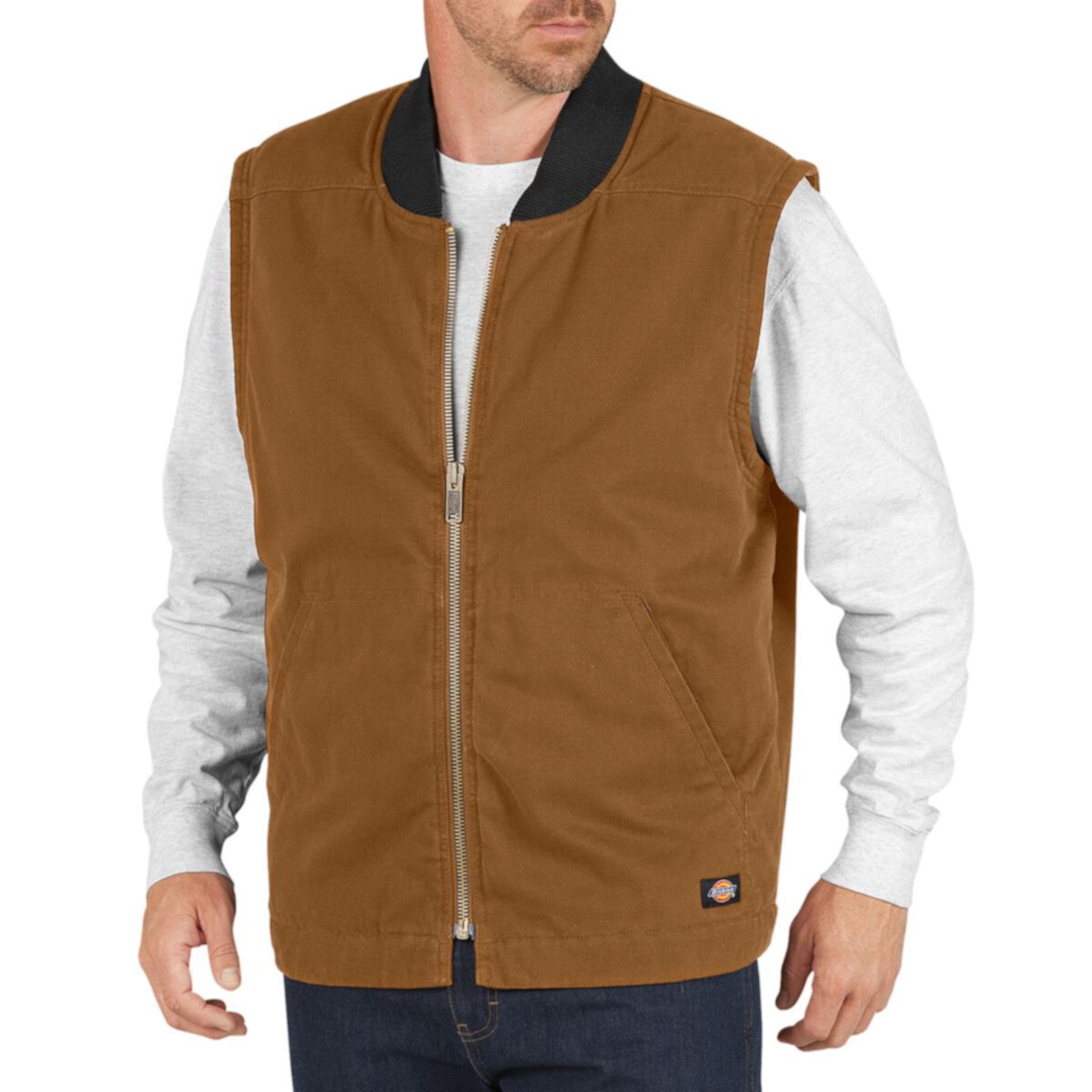 Men's Dickies Sanded Duck Insulated Vest Dickies