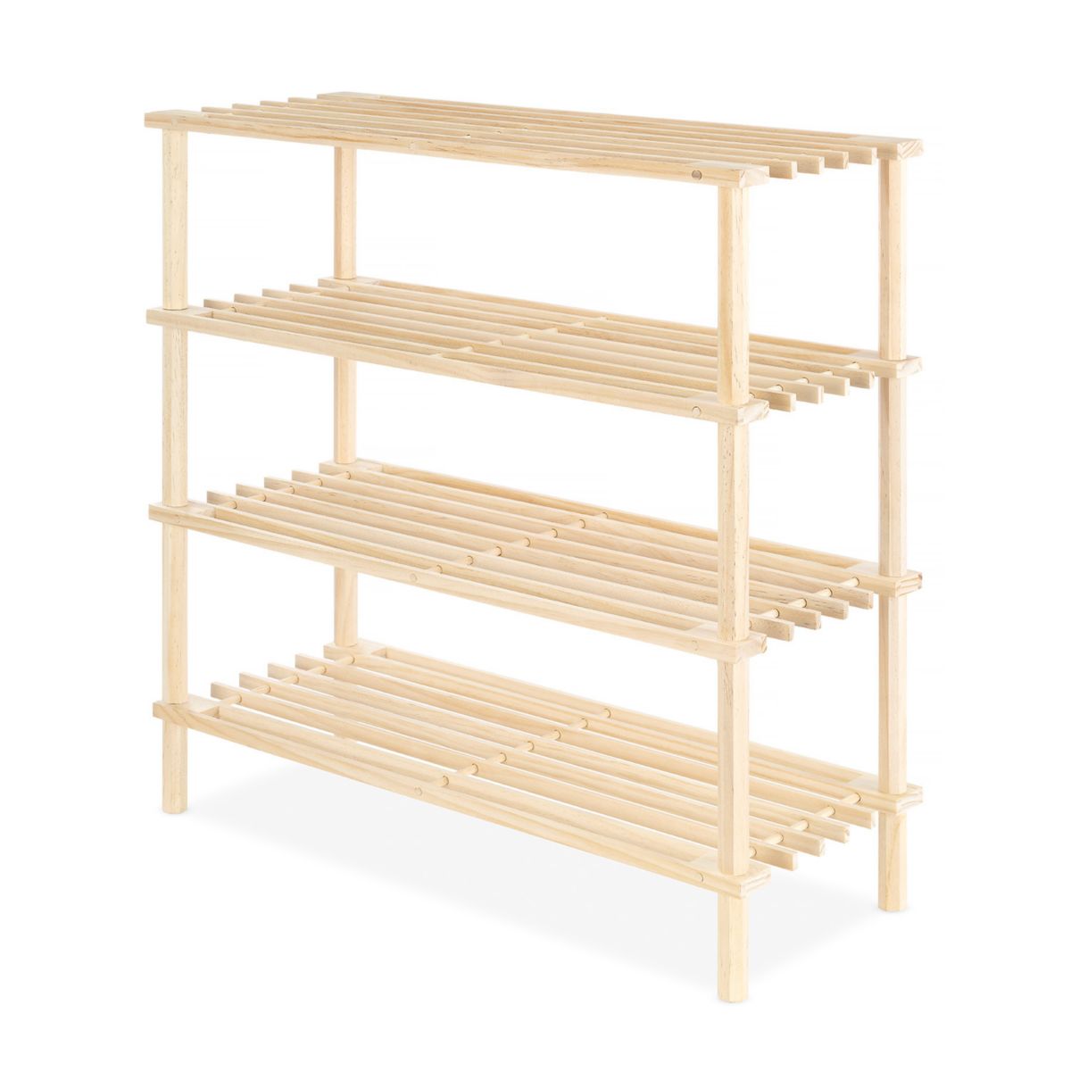 Whitmor Wood 4-tier Shelf Whitmor