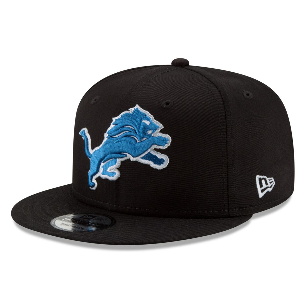 Регулируемая мужская бейсболка Detroit Lions Basic 9FIFTY с высокой короной, 100% хлопок New Era x Staple