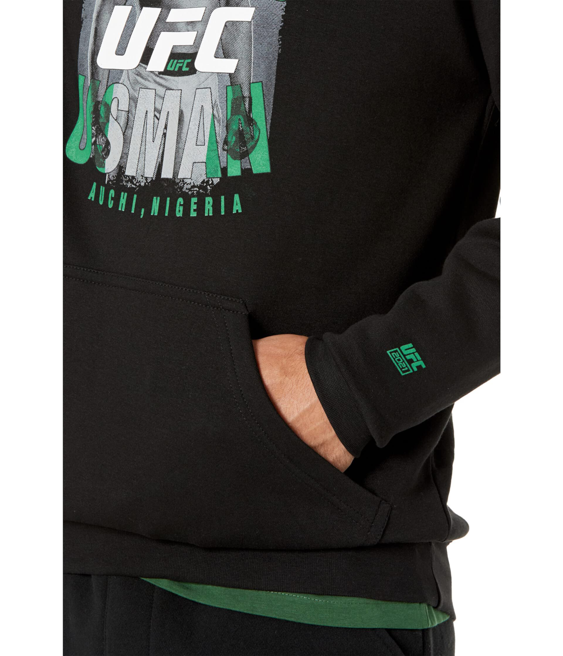 Kamaru Usman Stance Fleece Hoodie Ufc