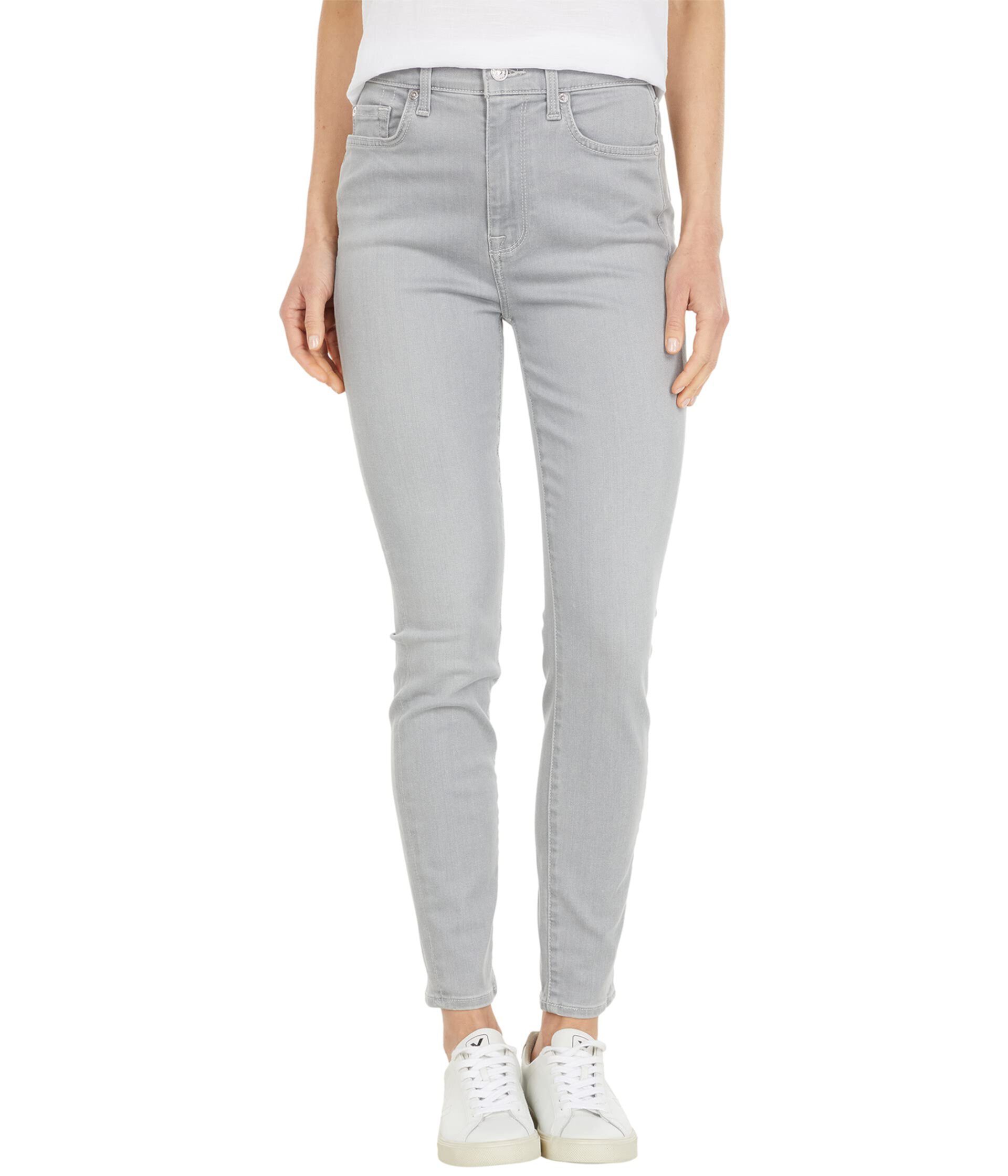 High-Waist Ankle Skinny in Cromwell Super Light 7 For All Mankind