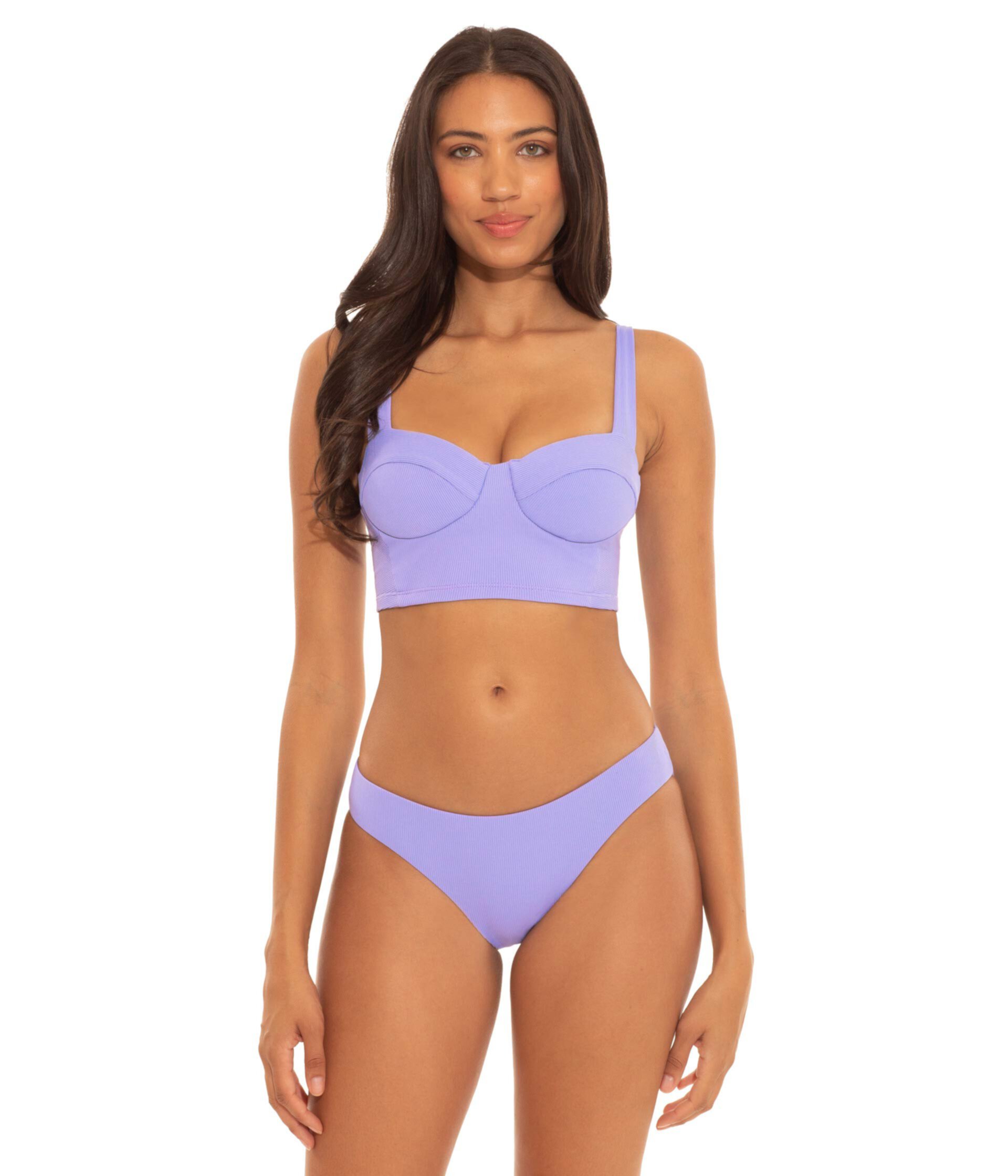 Fine Line Kennedy Rib Bra Top Becca