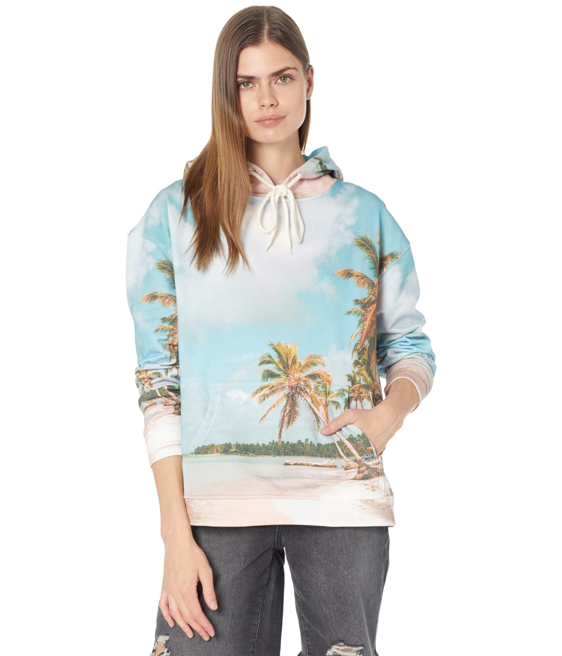 Printed French Terry Sweatshirt Blank NYC