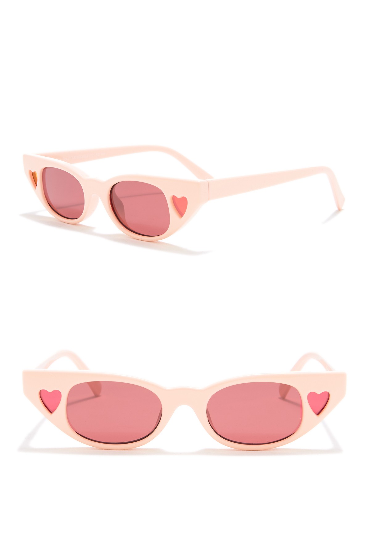 The Heartbreaker Skinny Cat Eye Sunglasses Le Specs