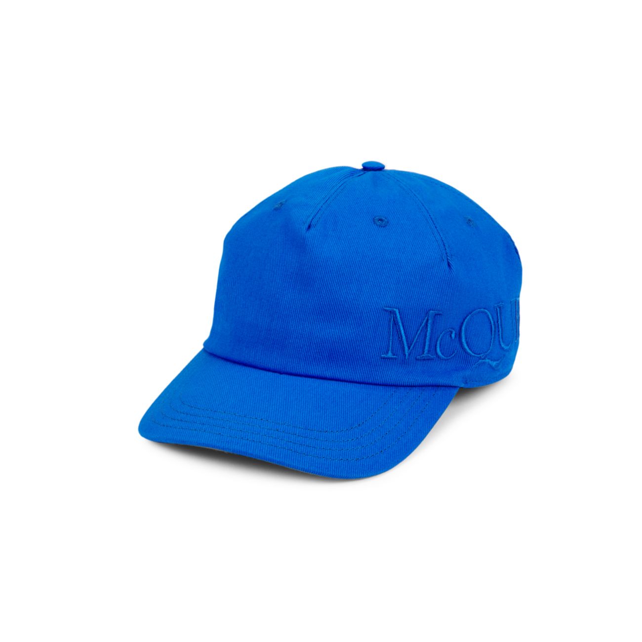 Большая шляпа с логотипом Alexander McQueen