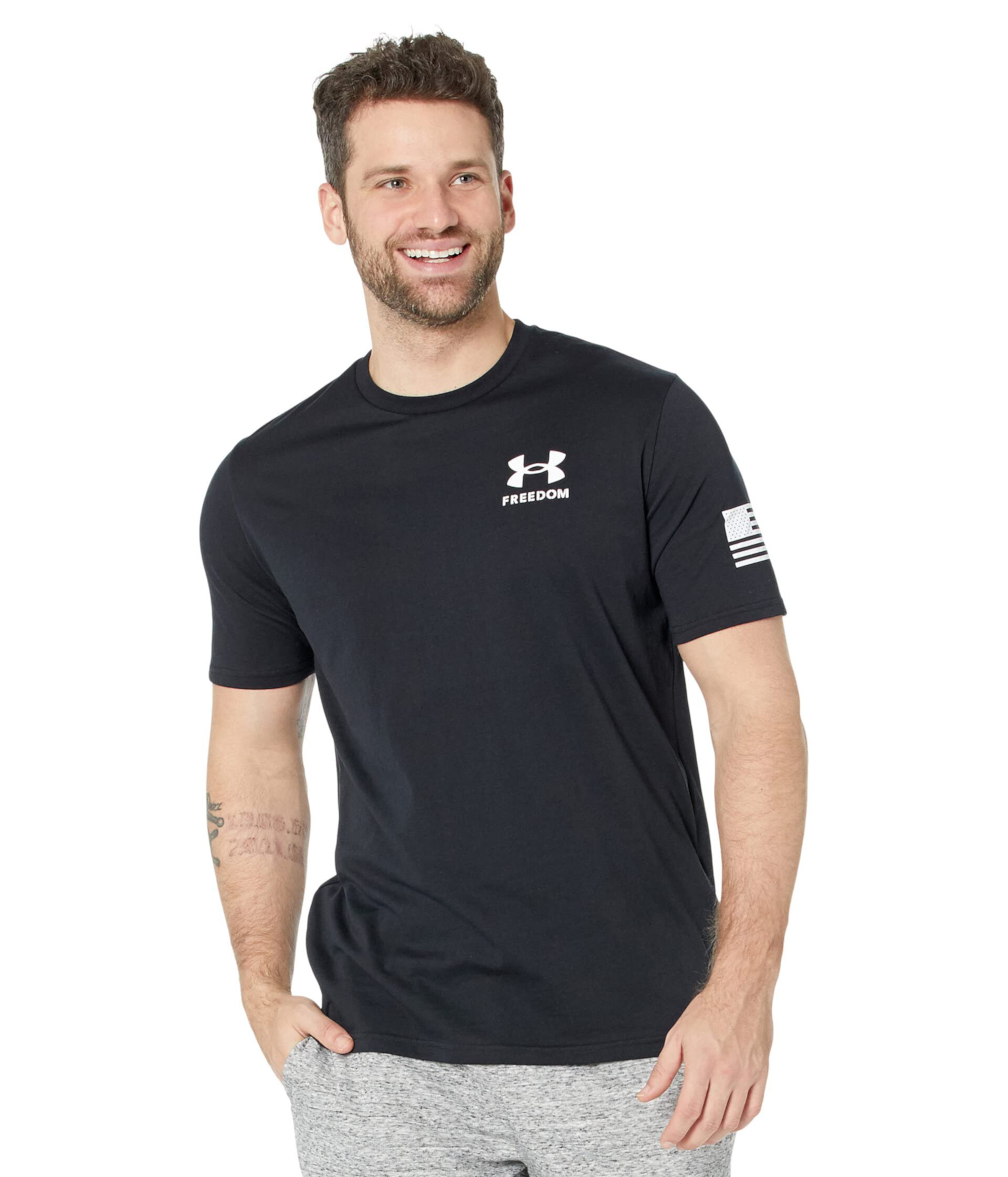 New Freedom Flag T-Shirt Under Armour