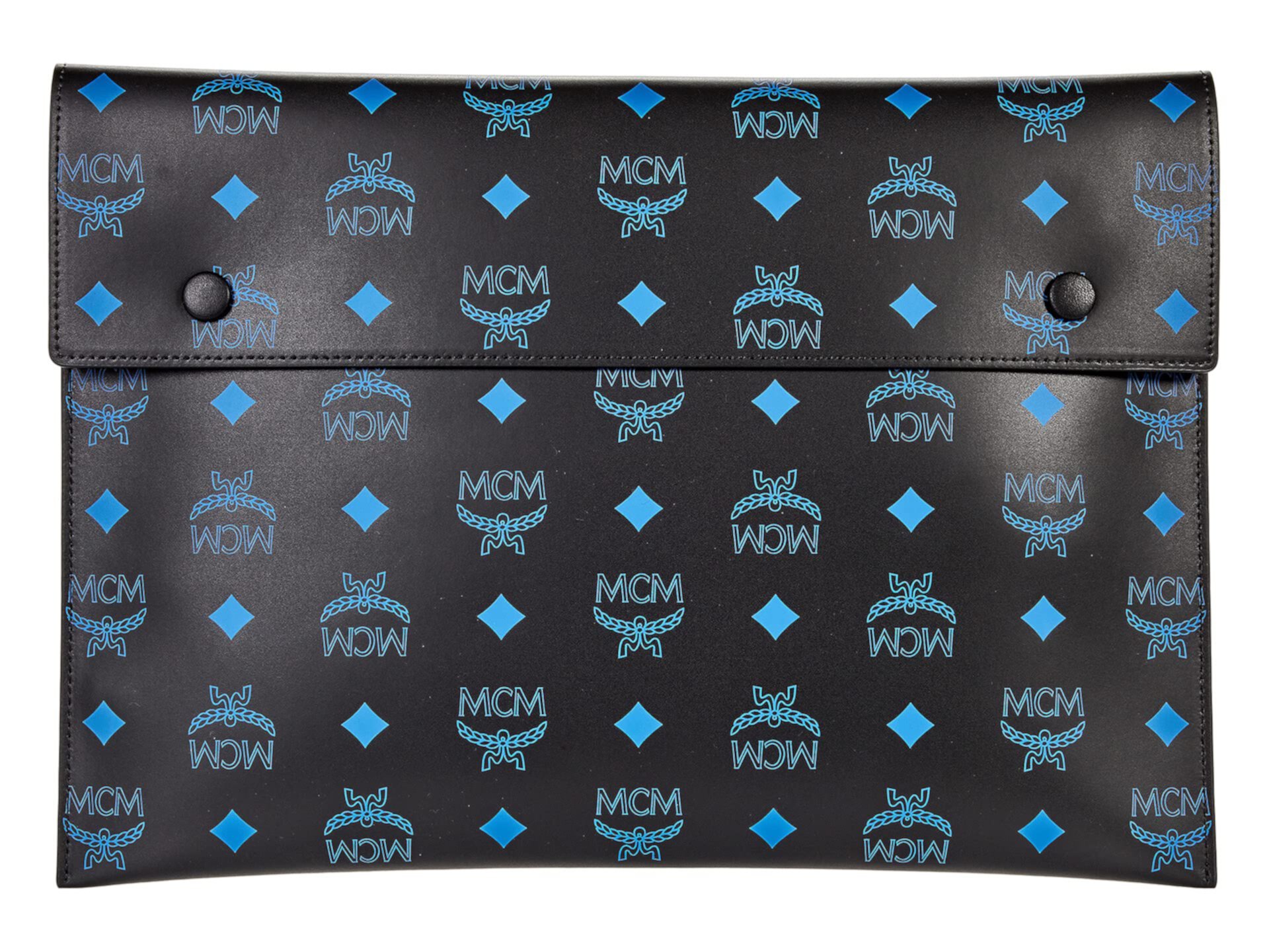 Клатч с логотипом Color Splash MCM