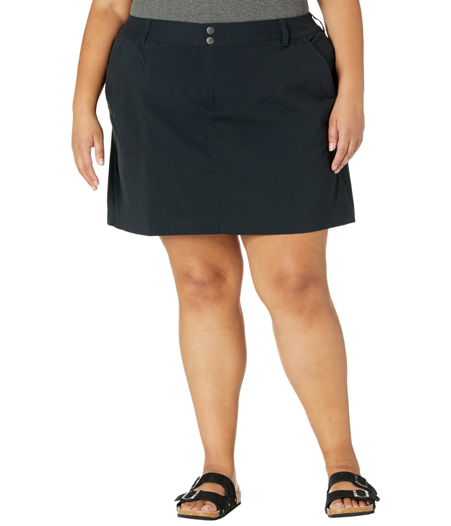 Юбка-шорты Plus Size Columbia Saturday Trail с защитой Omni-Shield и UV-защитой Omni-Shade Columbia