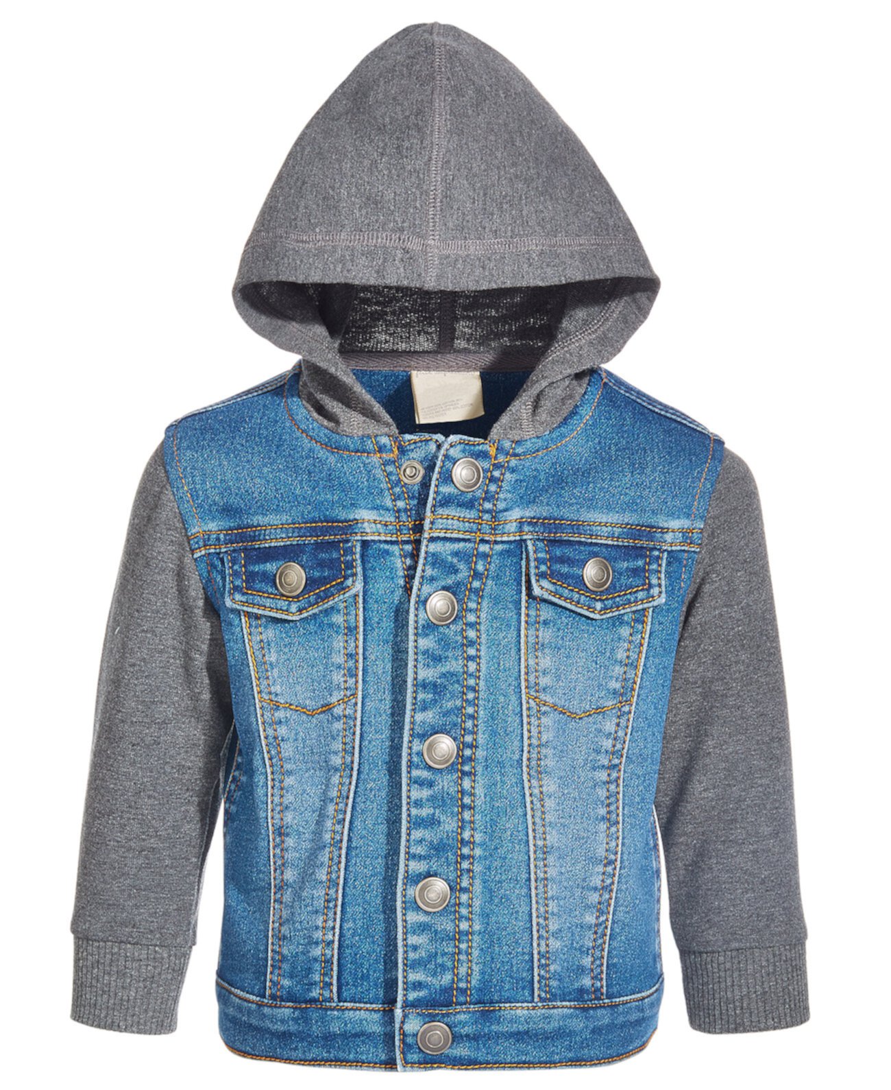Джинсовая куртка с капюшоном для маленьких мальчиков, созданная для Macy's First Impressions