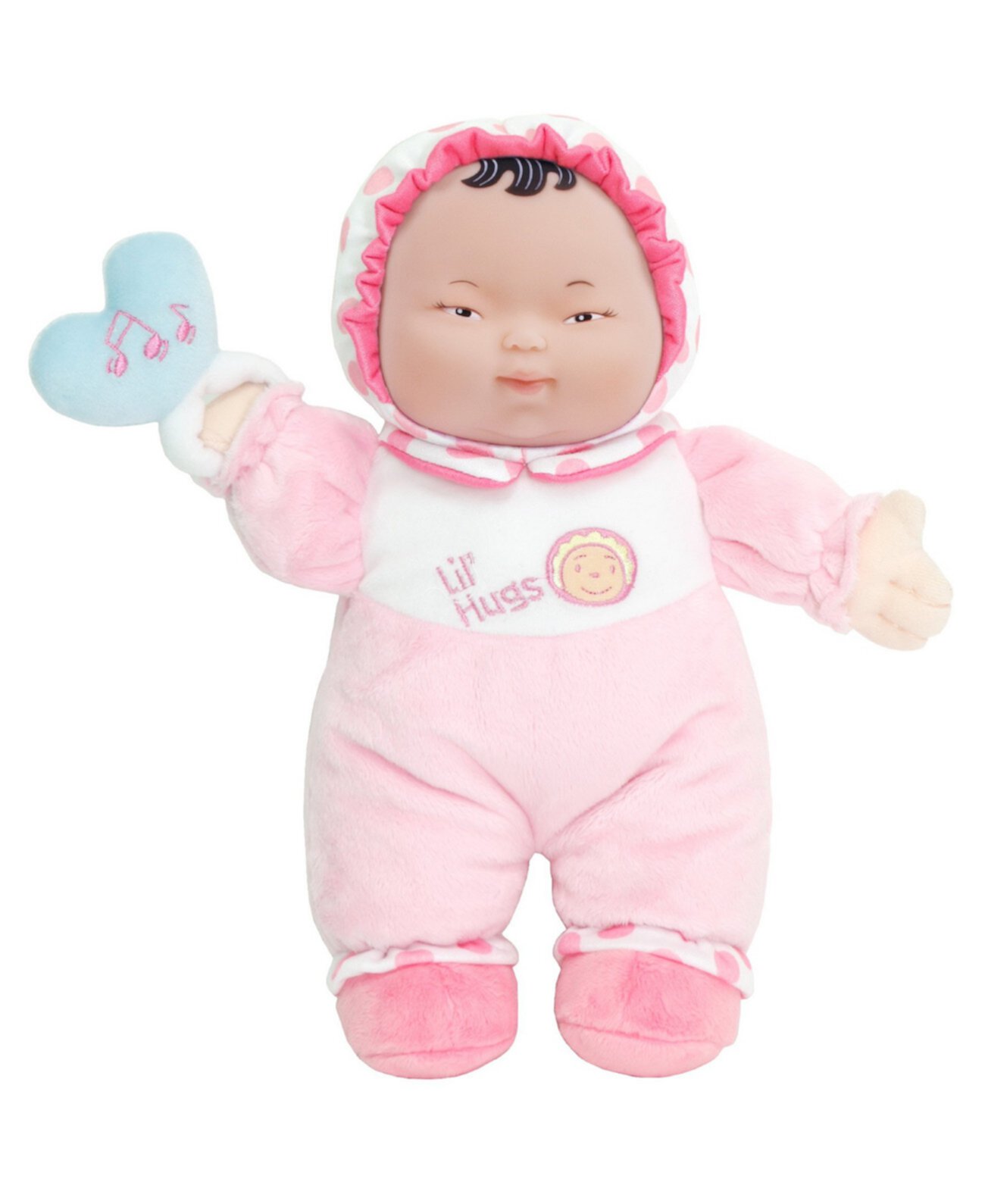 Lil 'Hugs 12 "Первая кукла вашего малыша, азиатские возрасты 0+ JC Toys