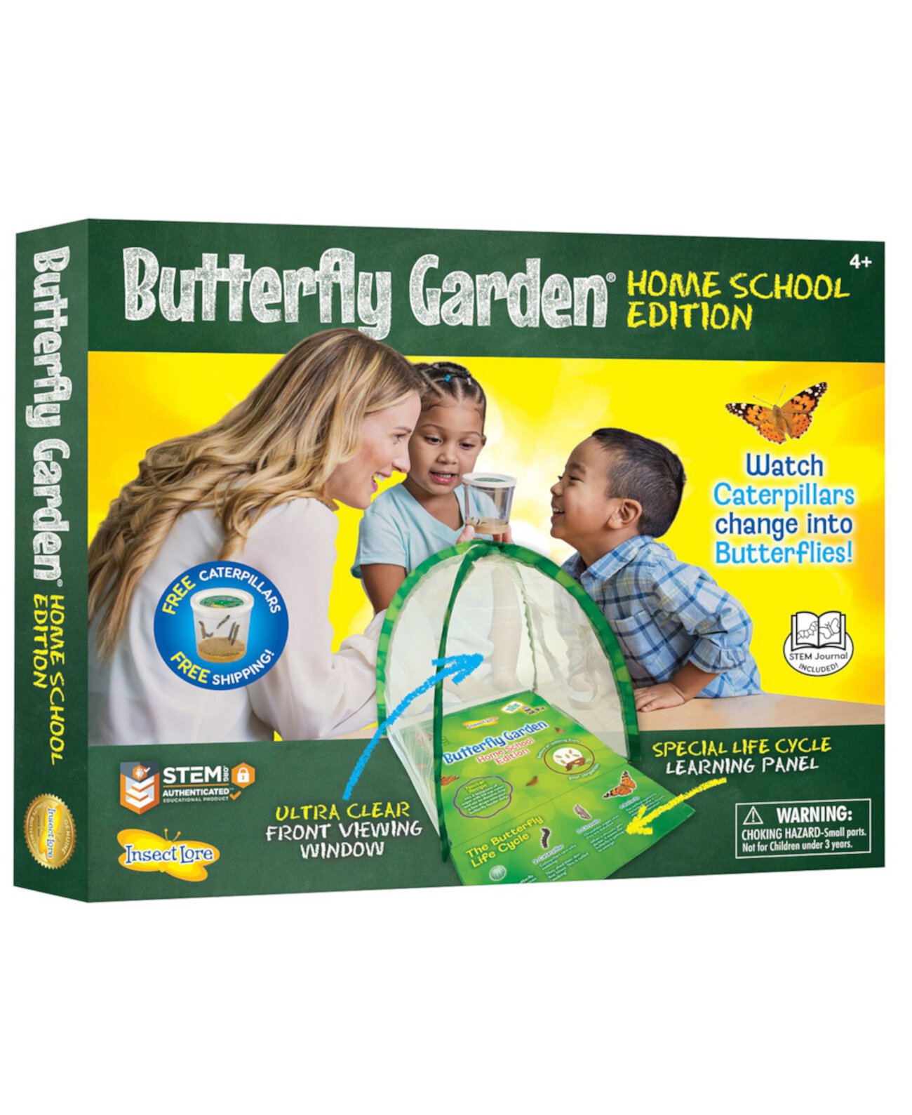Сад бабочек, домашняя школа, издание Insect Lore