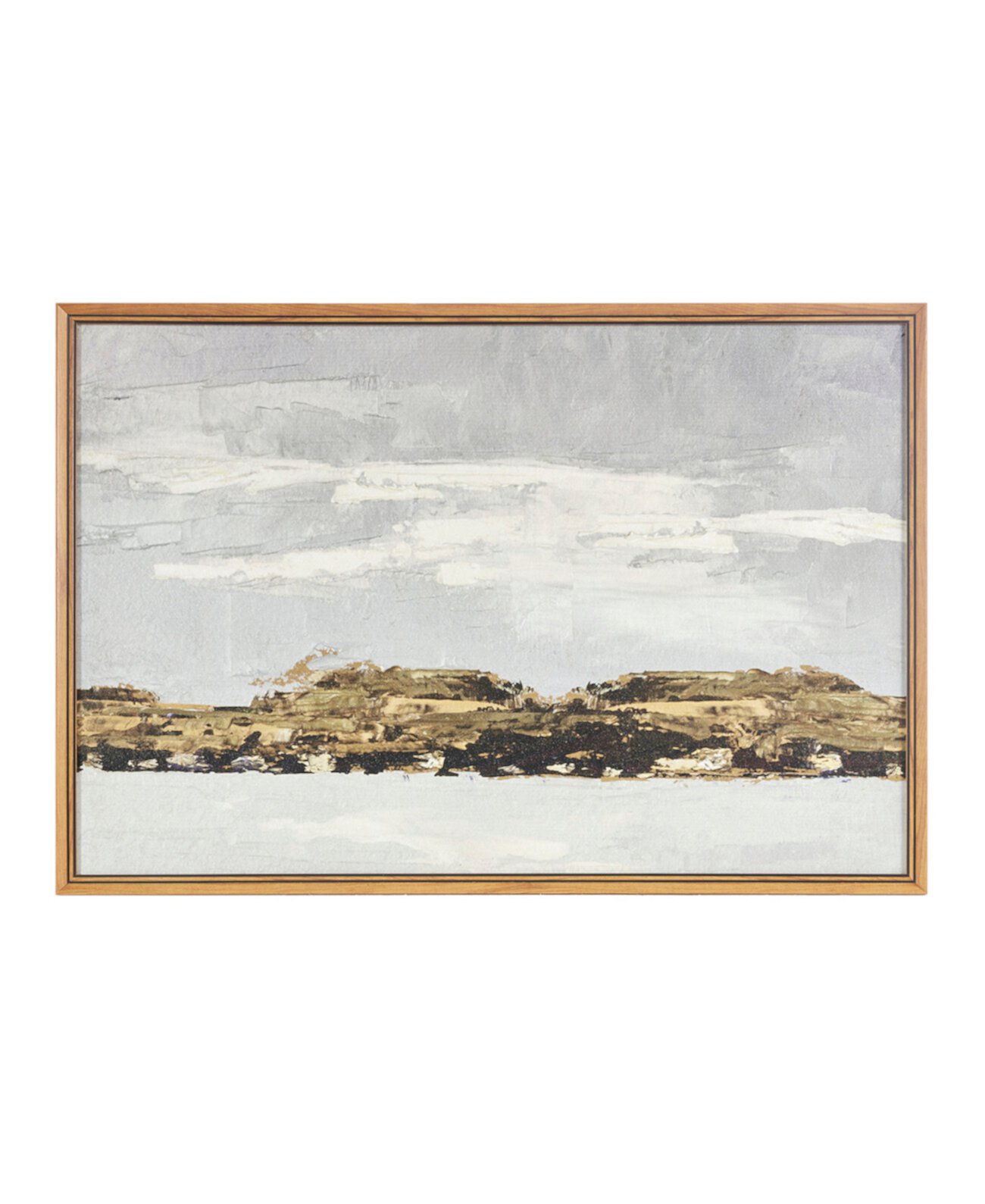 Картина на холсте в рамке «Туманное утро», 25,2 дюйма x 37,2 дюйма Martha Stewart
