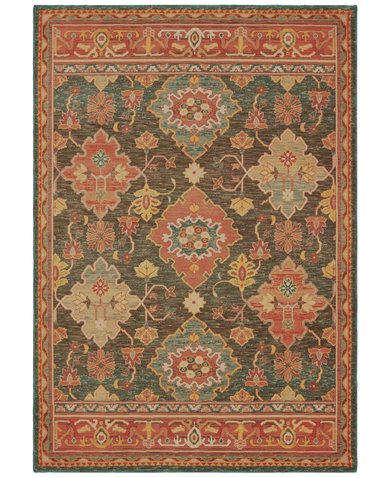 ЗАВЕРШЕНИЕ! Ковер Toscana 9570B размером 3 фута 10 дюймов x 5 футов 5 дюймов Oriental Weavers