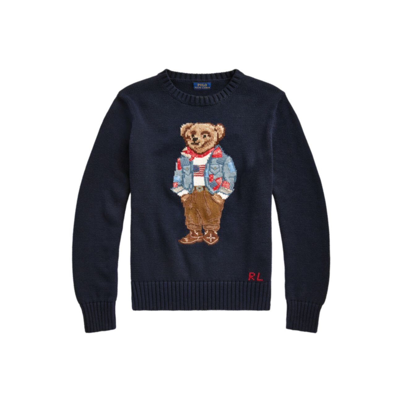Пуловер с длинными рукавами Bear Polo Ralph Lauren