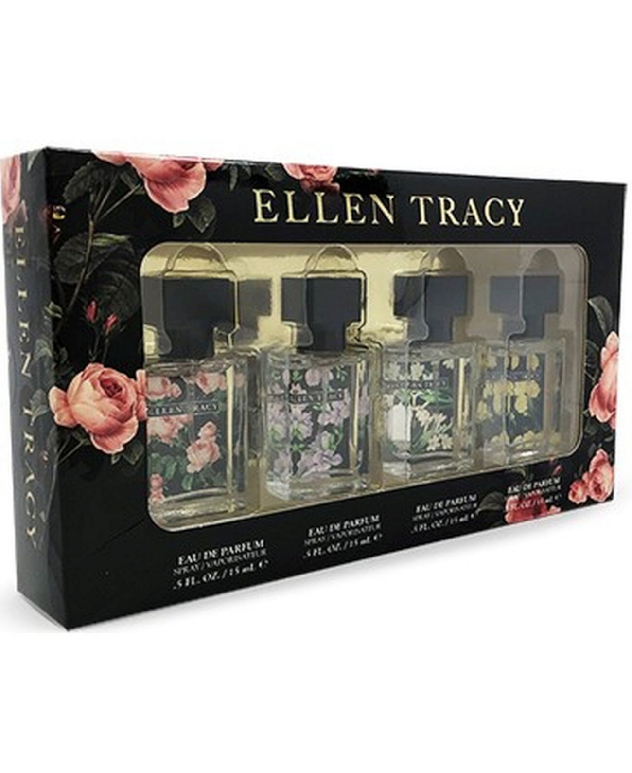 Женский подарочный набор из 4 предметов с цветочным рисунком Ellen Tracy