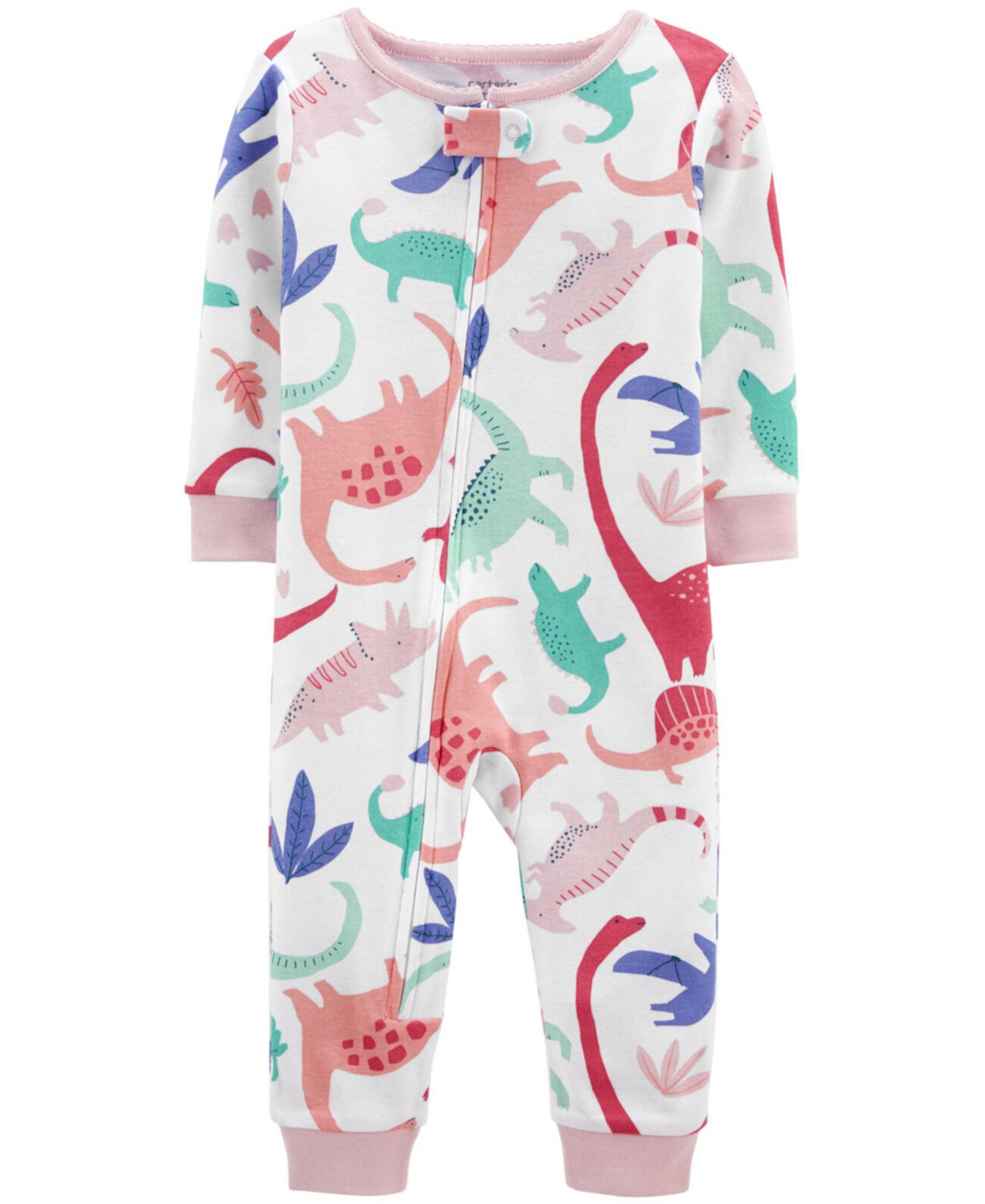 Пижама из хлопка с плотной посадкой для маленьких девочек Carter's