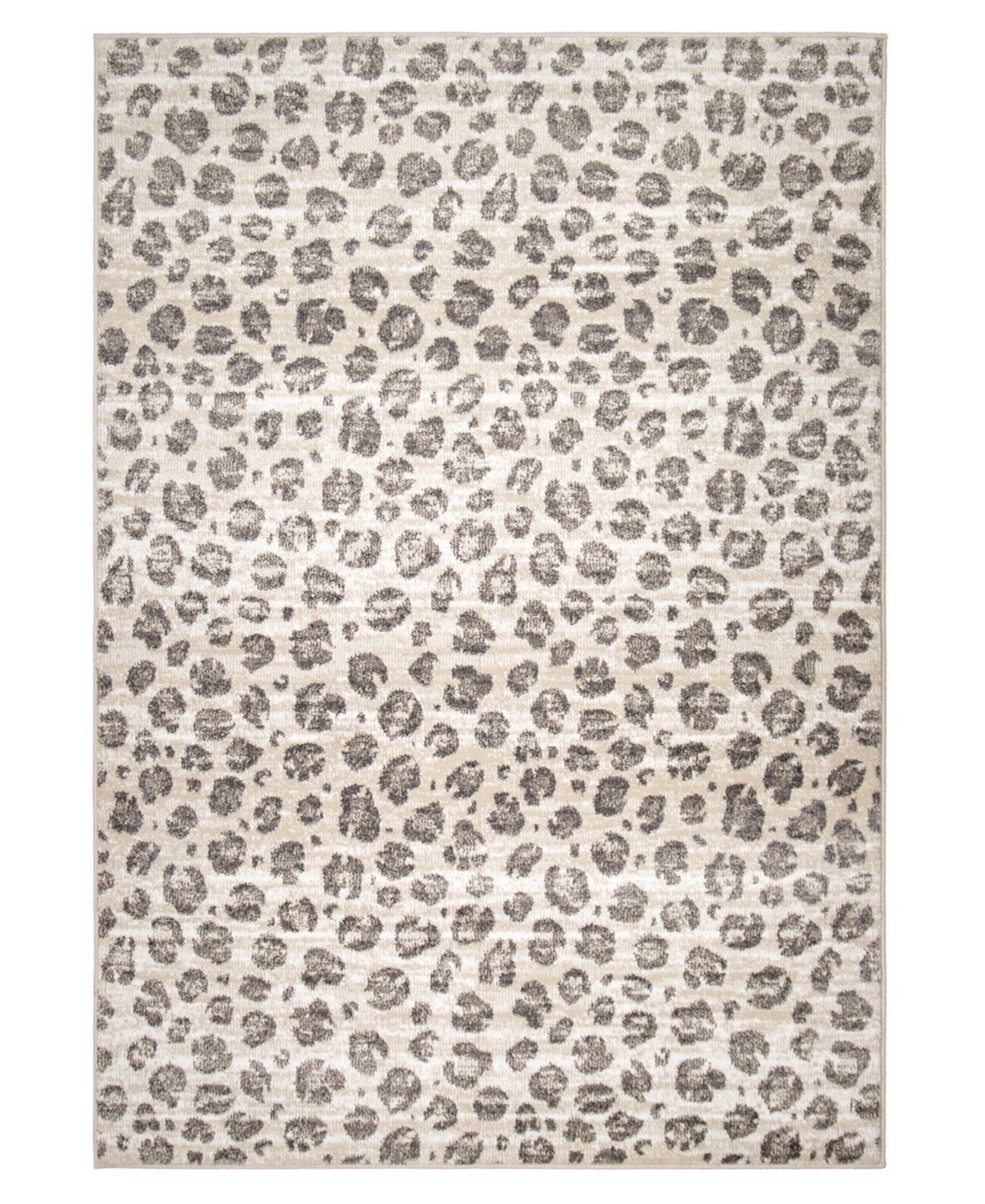 Skins Snow Leopard 5'3" x 7'6" Area Rug Orian Rugs