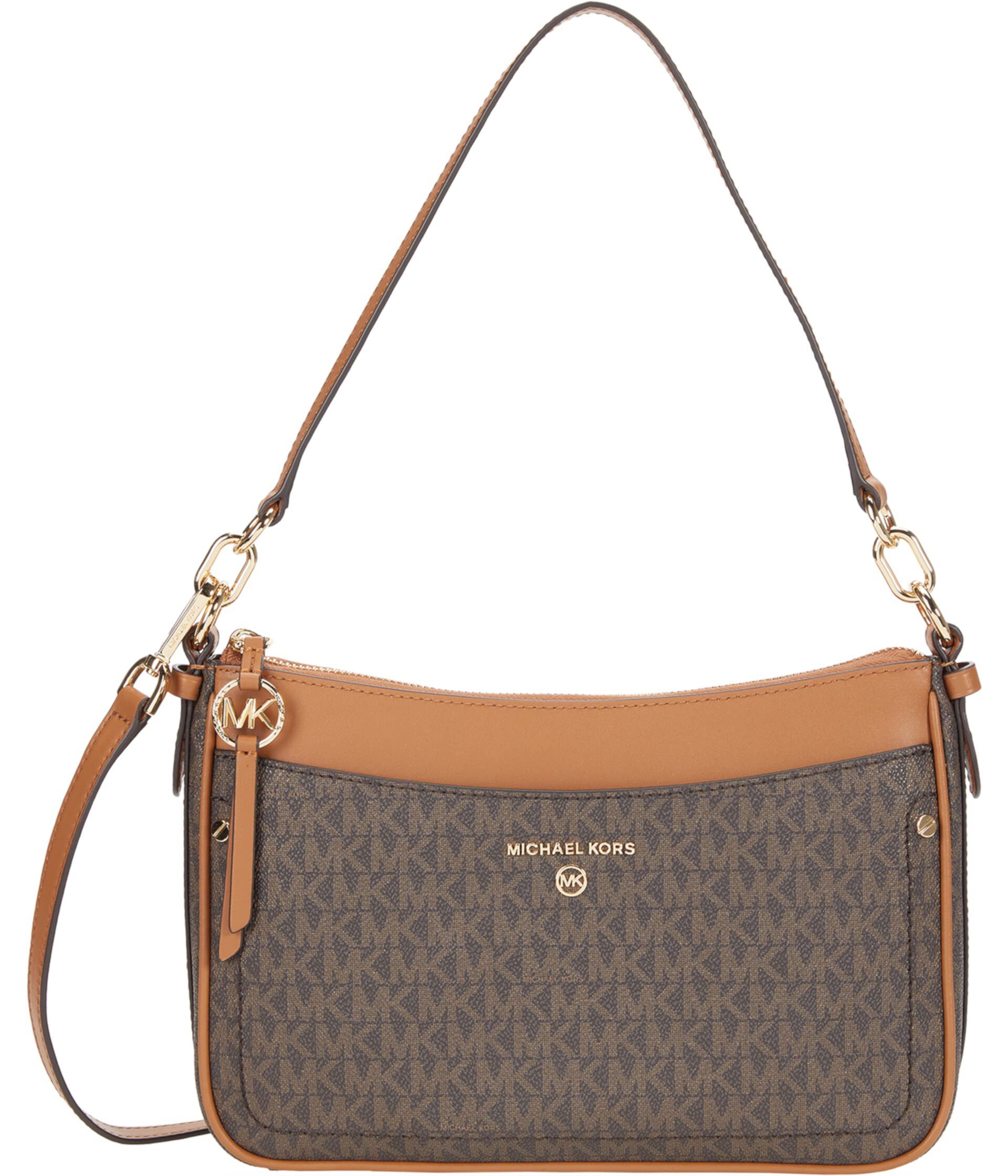 Сумка сэтчел MICHAEL Michael Kors Jet Set Charm Medium Top Zip Pochette Crossbody MICHAEL Michael Kors