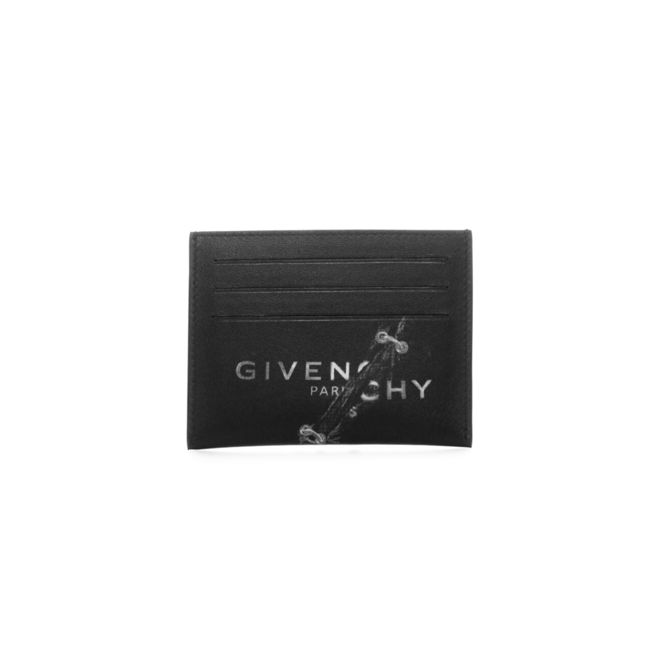 Кожаный картхолдер с логотипом Givenchy