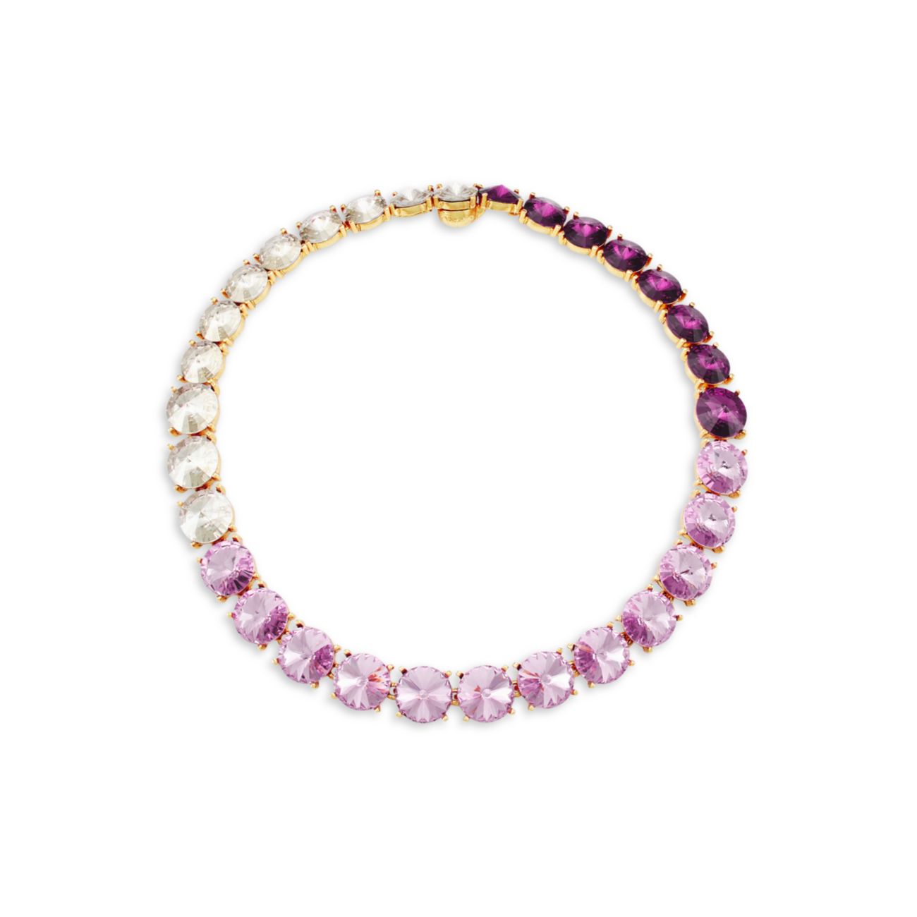 Goldtone & amp; Ожерелье с кристаллами Swarovski Oscar de la Renta