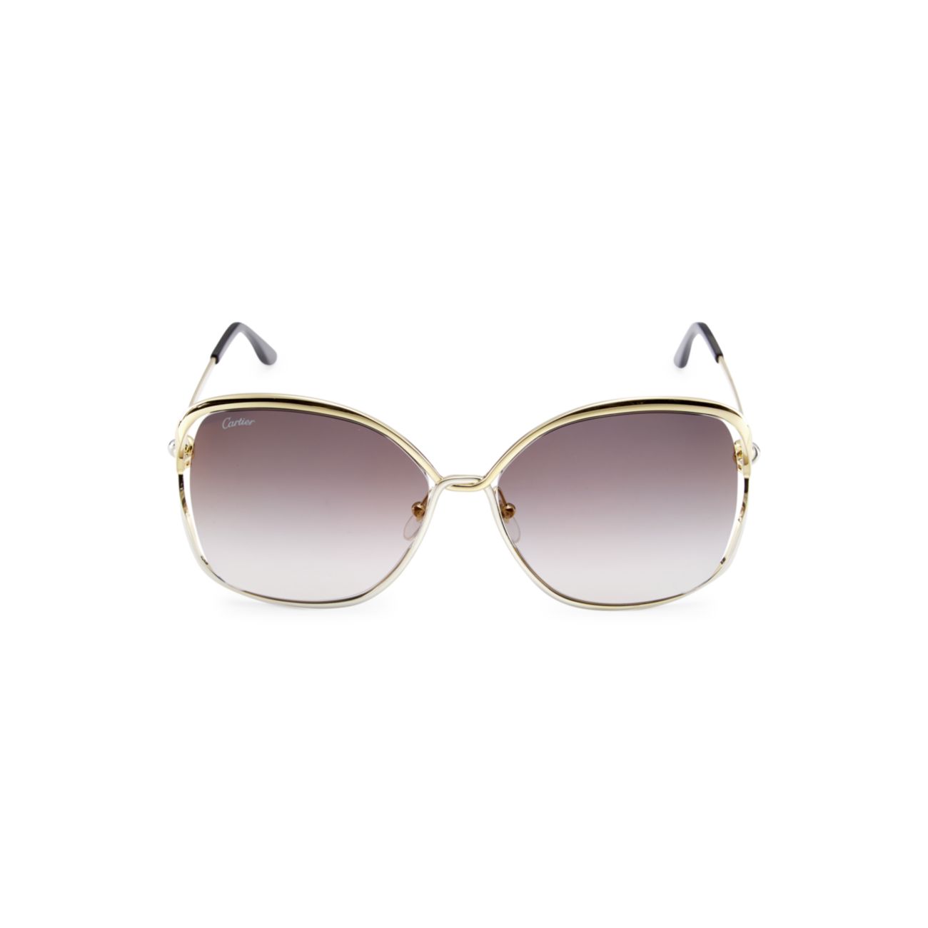 Круглые солнцезащитные очки 60 мм Cartier
