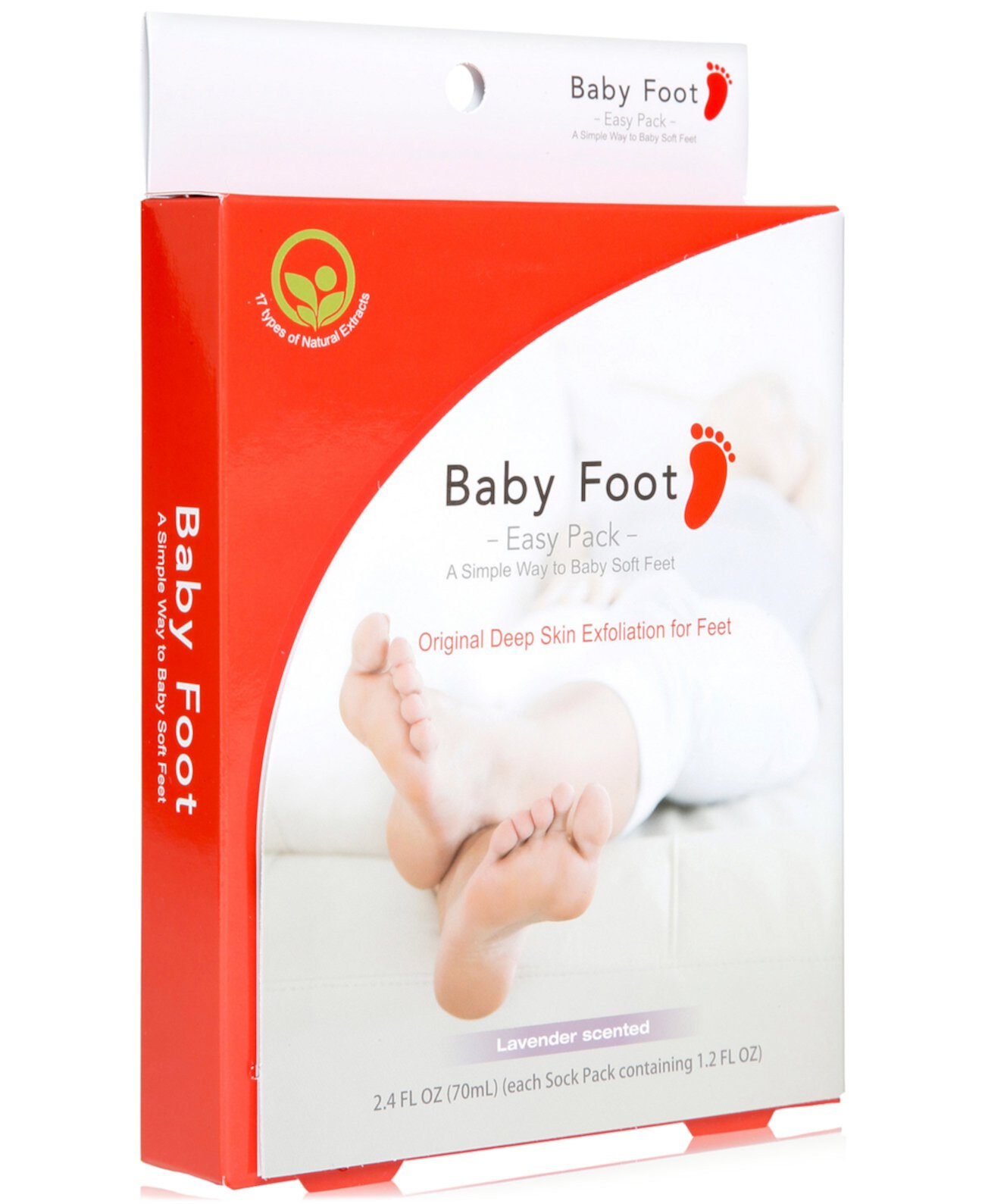 Пилинг для ног Deep Skin Exfoliation Foot Peel, 2,4 унции. Baby Foot